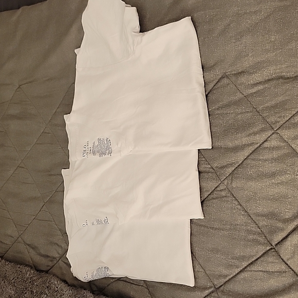 Classic Polo V-Neck White T-Shirts (3pack) Size S - Picture 7 of 7